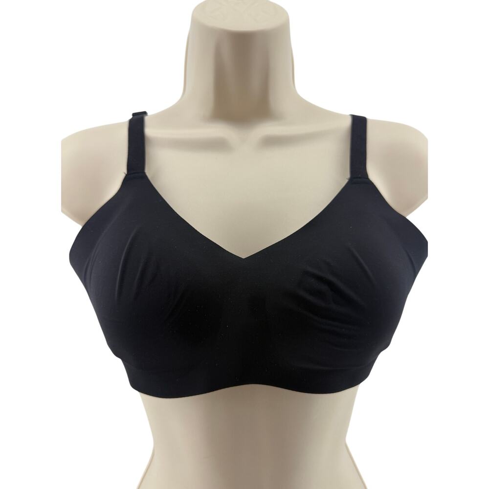 Knix Revolution V Neck Bra Black Womens Size 1